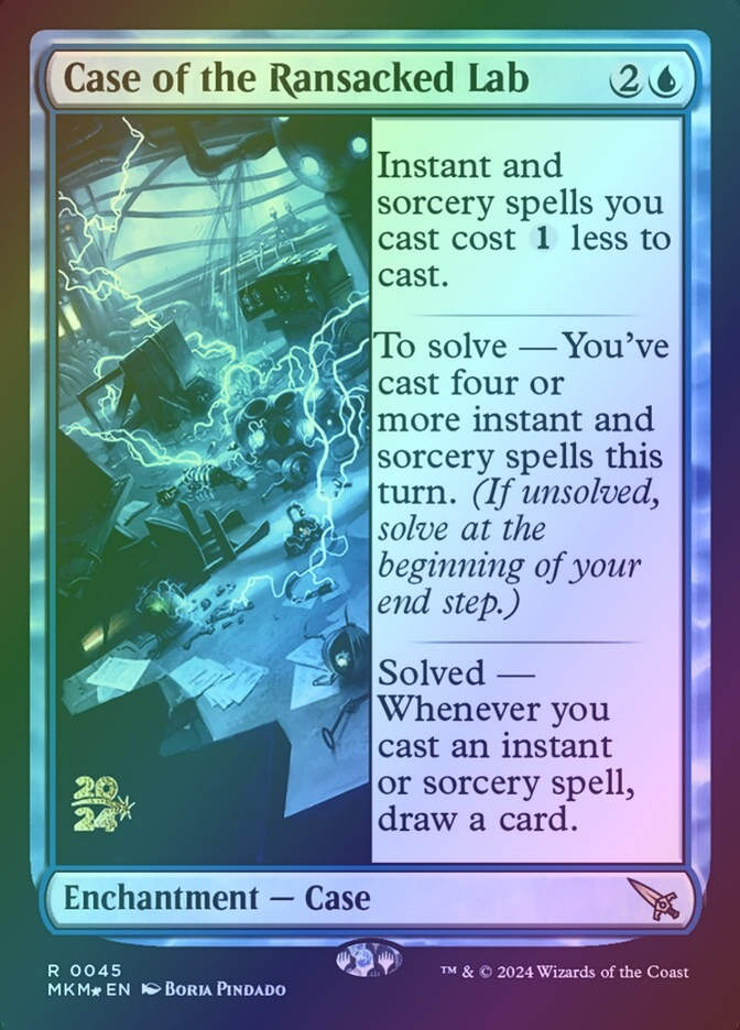 Case of the Ransacked Lab (PMKM) (45s) / Foil