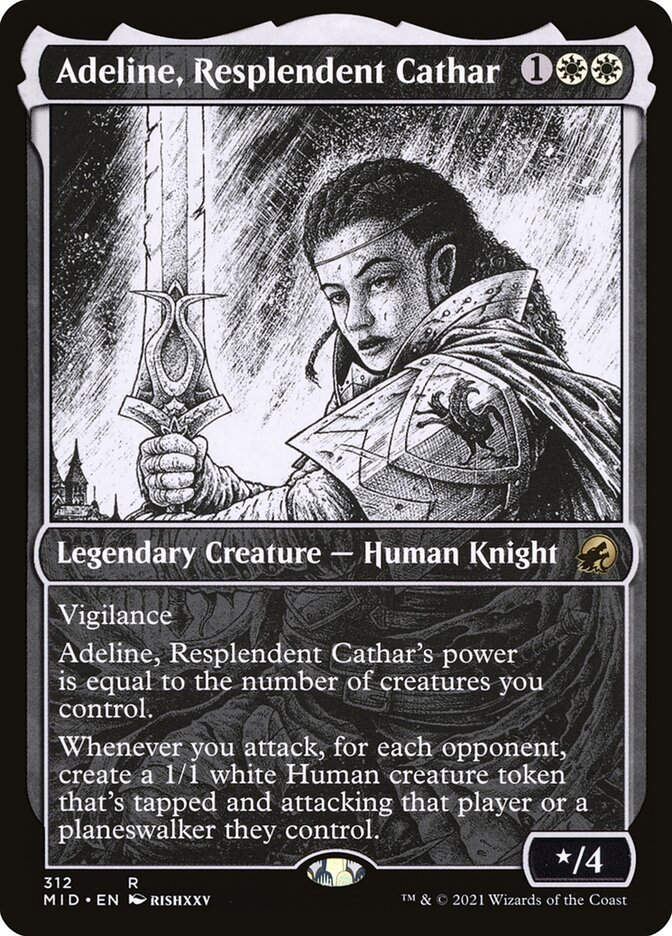 Adeline, Resplendent Cathar (MID) (312) / Showcase