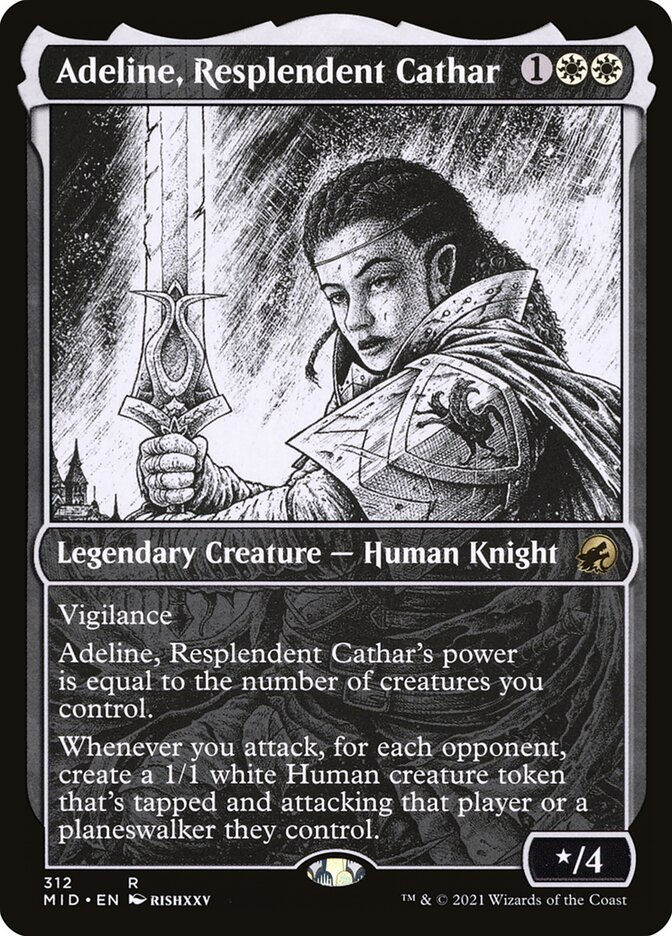 Adeline, Resplendent Cathar (MID) (312) / Showcase