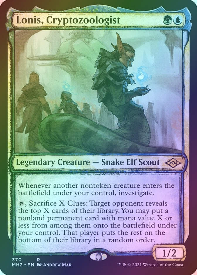Lonis, Cryptozoologist (MH2) (370) / Showcase / Foil