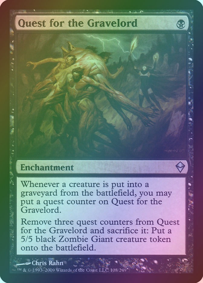 Quest for the Gravelord (ZEN) (108) / Foil