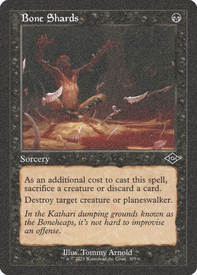 Bone Shards (MH2) (395) / Foil Etched