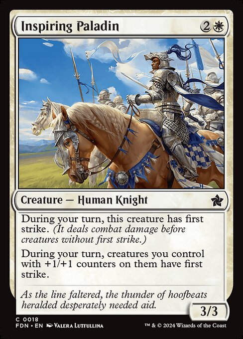 Inspiring Paladin (FDN) (18)