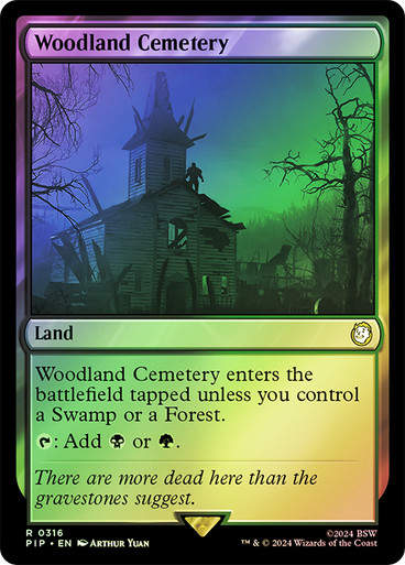 Woodland Cemetery (pip) (316) / Foil
