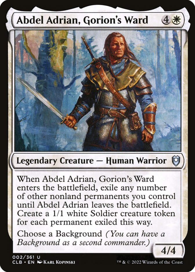 Abdel Adrian, Gorion's Ward (CLB) (2)