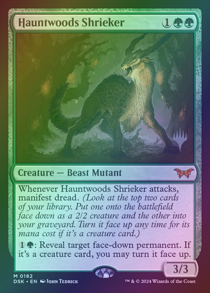 Hauntwoods Shrieker (PDSK) (182p) / Foil
