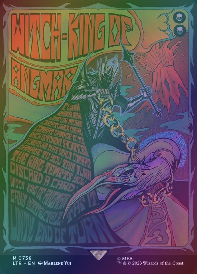 Witch-king of Angmar (LTR) (736) / Borderless / Foil