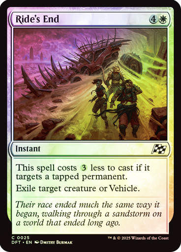Ride's End (DFT) (25) / Foil