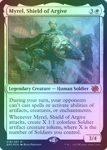 Myrel, Shield of Argive (PBRO) (18s) / Foil | MTG Wolf México