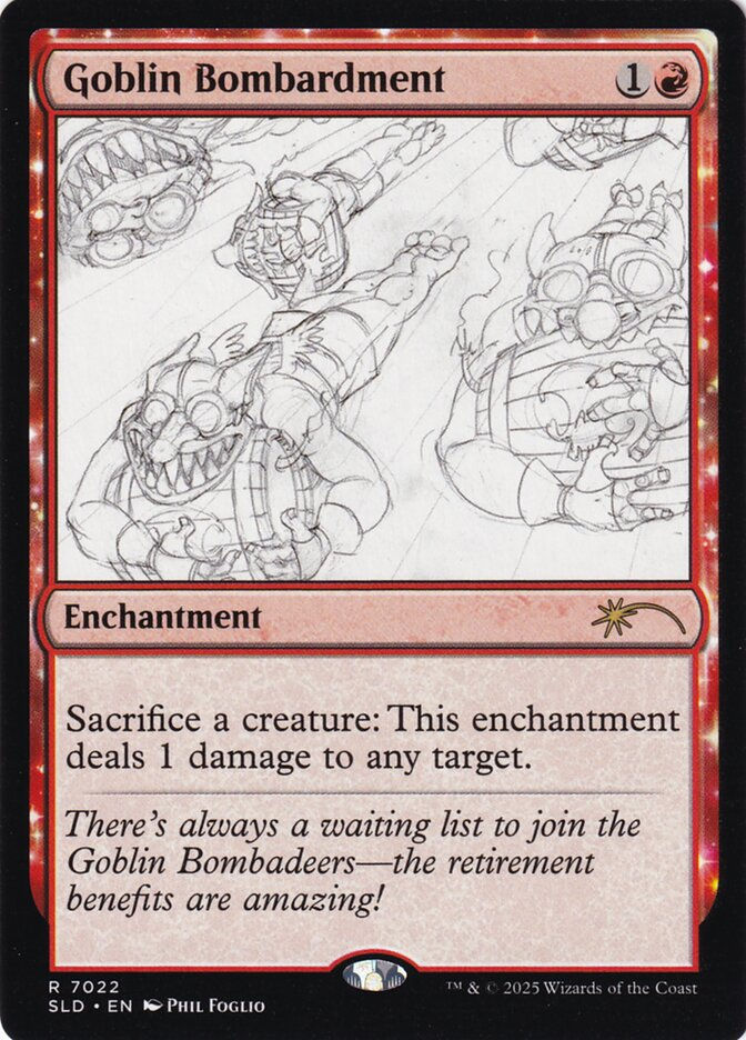Goblin Bombardment (SLD) (7022)