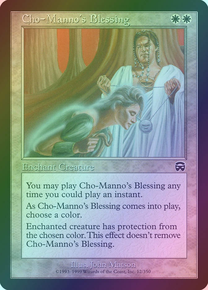 Cho-Manno's Blessing (MMQ) (12) / Foil