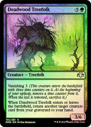 Deadwood Treefolk (DMR) / Foil