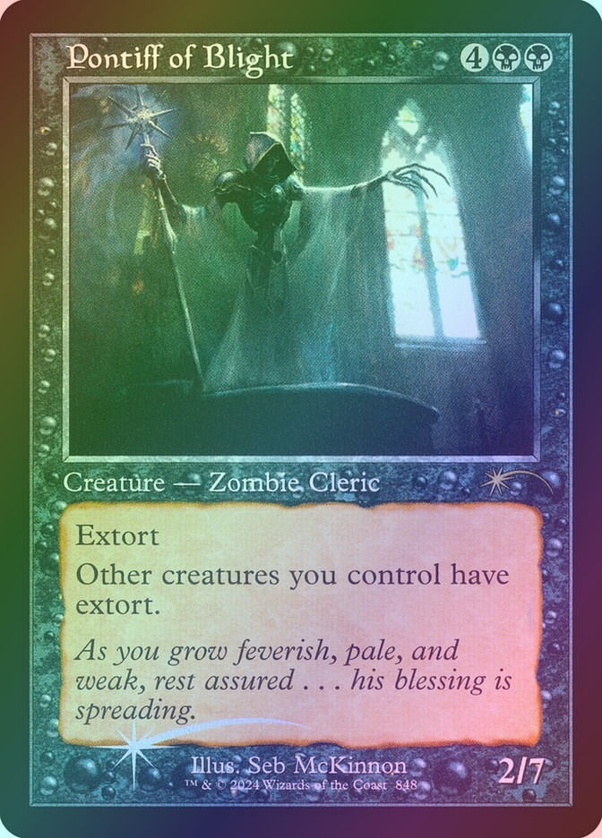 Pontiff of Blight (SLD) (848) / Foil