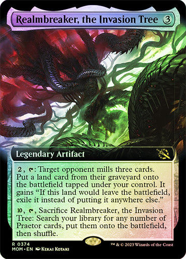 Realmbreaker, the Invasion Tree (mom_374) / Extended Art / Foil