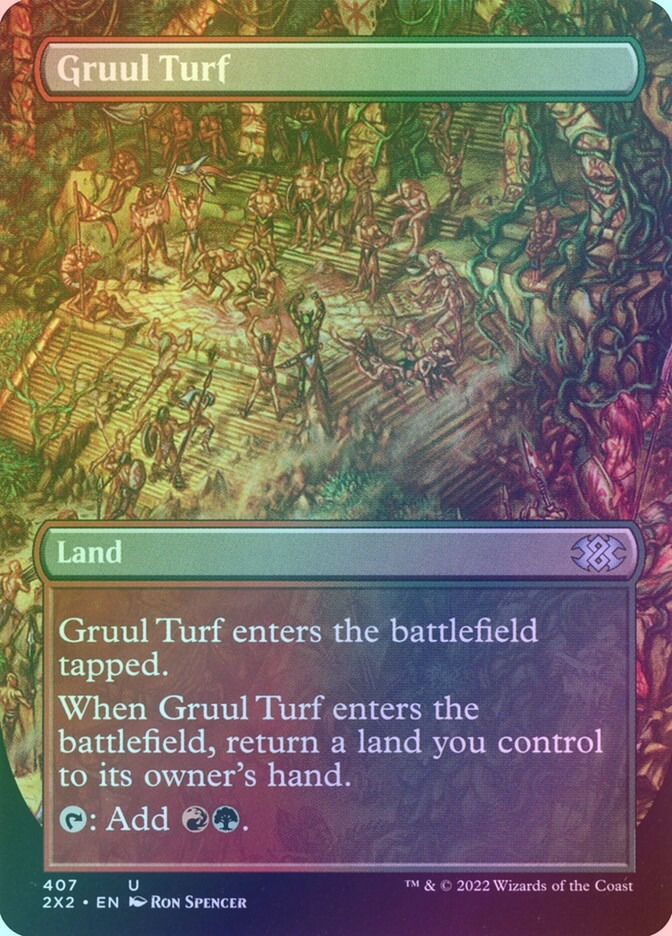 Gruul Turf (2X2) (407) / Borderless / Foil