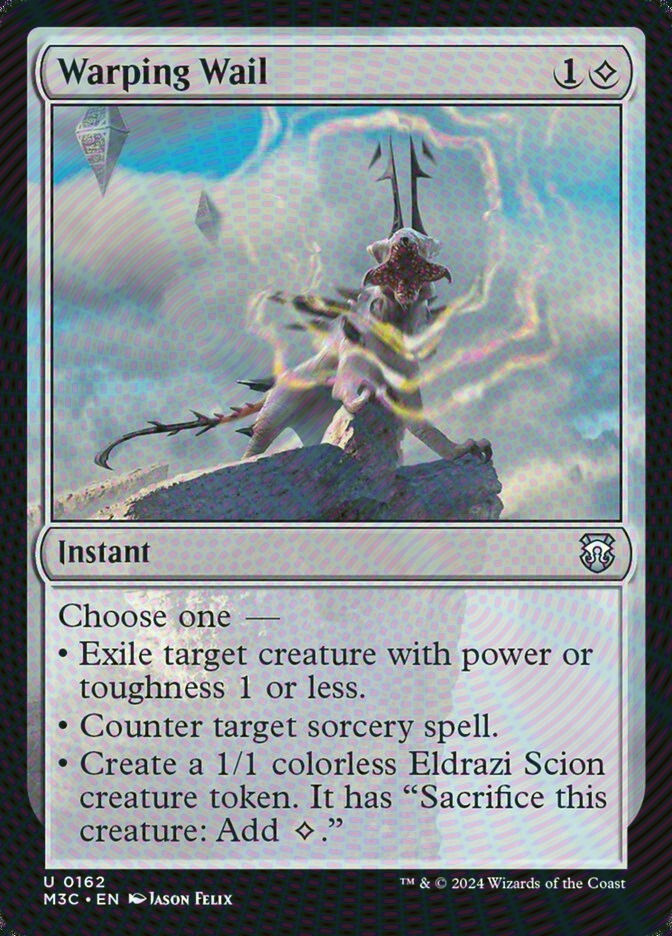 Warping Wail (M3C) (162) / Ripple Foil