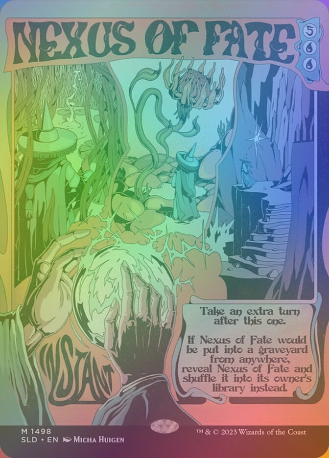 Nexus of Fate (SLD) (1498★) / Borderless / Rainbow Foil