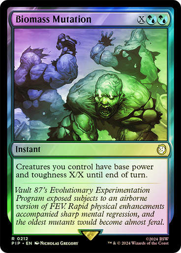 Biomass Mutation (pip) (212) / Foil