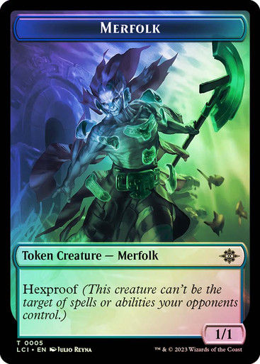 Copy Token // Merfolk Token (lci_tf) — cara 2 de 2