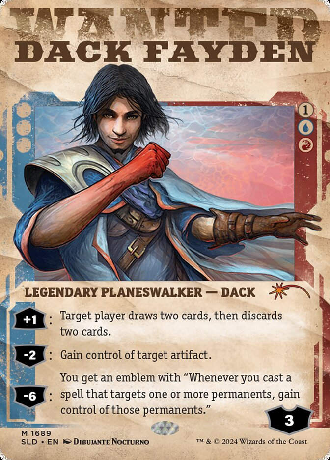 Dack Fayden (SLD) (1689) / Borderless / Showcase