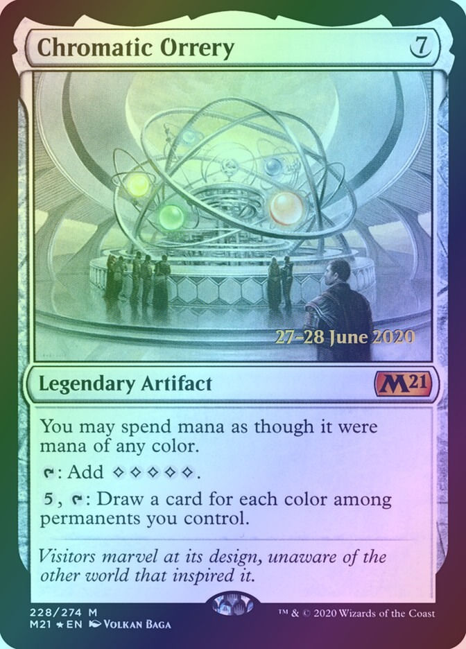 Chromatic Orrery (PM21) (228s) / Foil