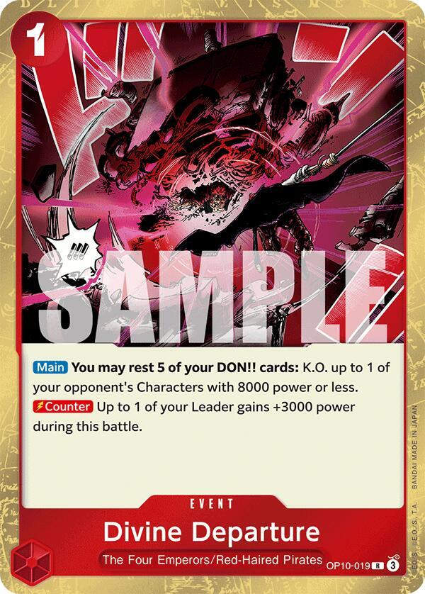 Divine Departure (OP10-019) / Foil