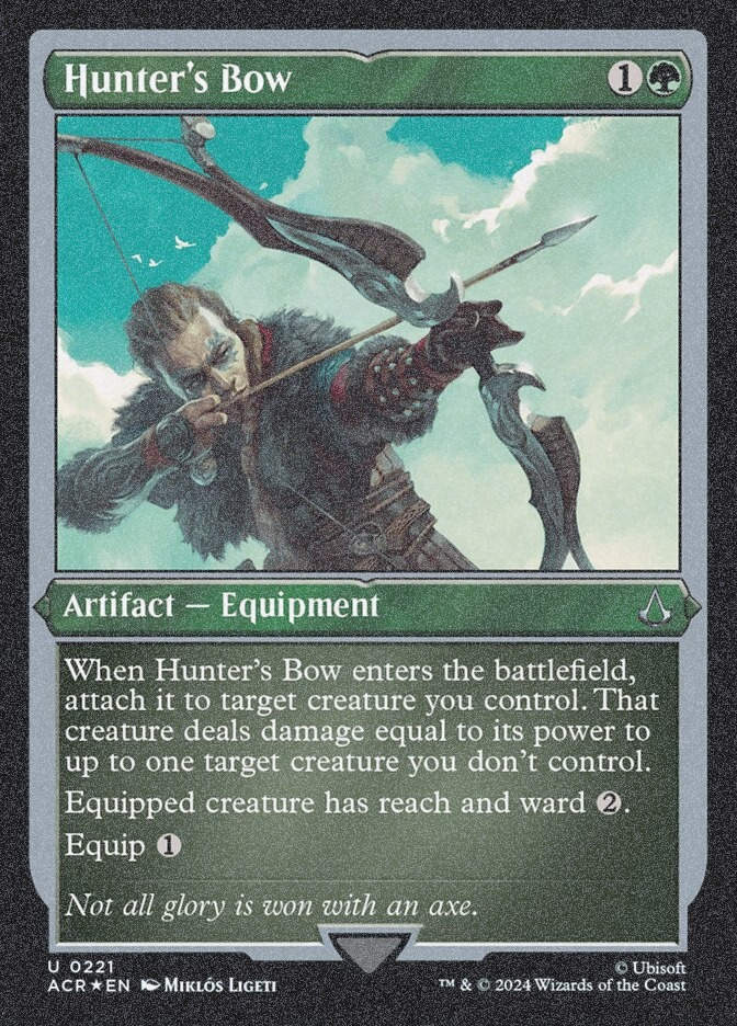 Hunter's Bow (ACR) (221) / Foil Etched