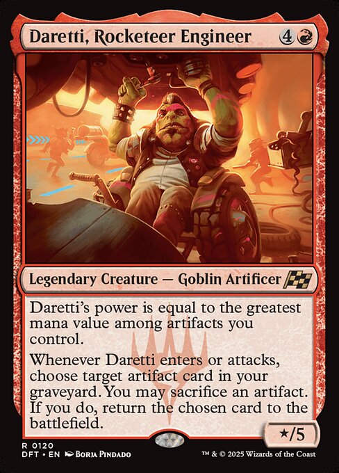 Daretti, Rocketeer Engineer (DFT) (120)