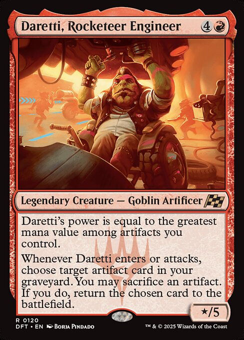 Daretti, Rocketeer Engineer (DFT) (120)