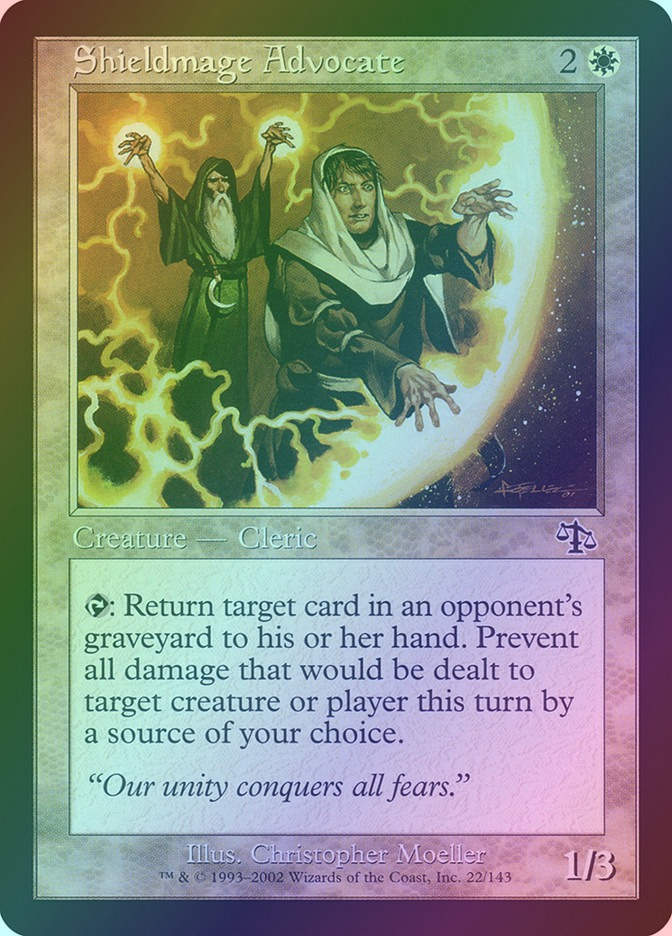 Shieldmage Advocate (JUD) (22) / Foil