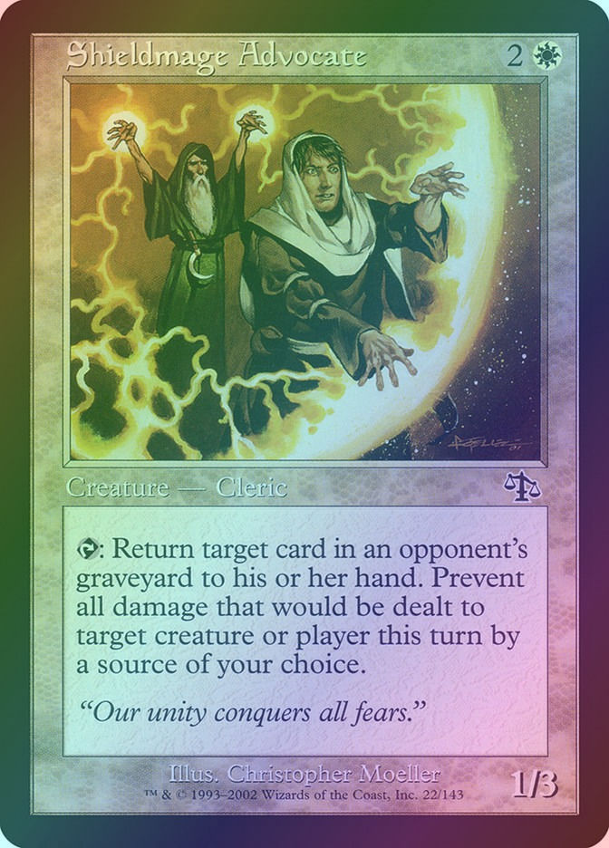 Shieldmage Advocate (JUD) (22) / Foil