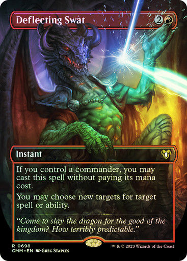 Deflecting Swat (cmm) / Borderless / Foil
