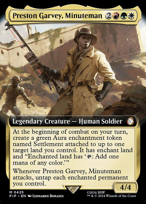 Preston Garvey, Minuteman (pip) (425) / Extended Art