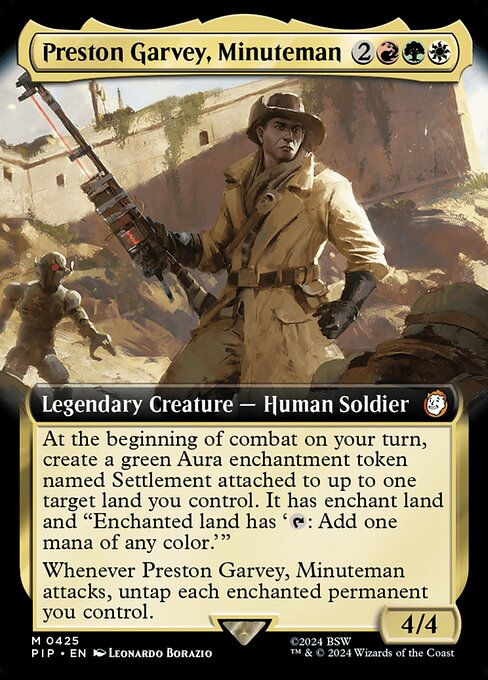 Preston Garvey, Minuteman (pip) (425) / Extended Art