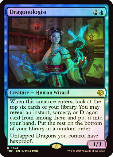 Dragonologist (TDM) (42) / Foil