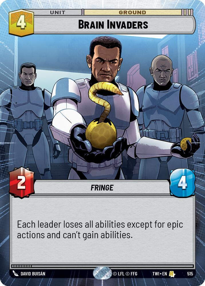 Brain Invaders (Hyperspace) (TWI) (515) / Foil