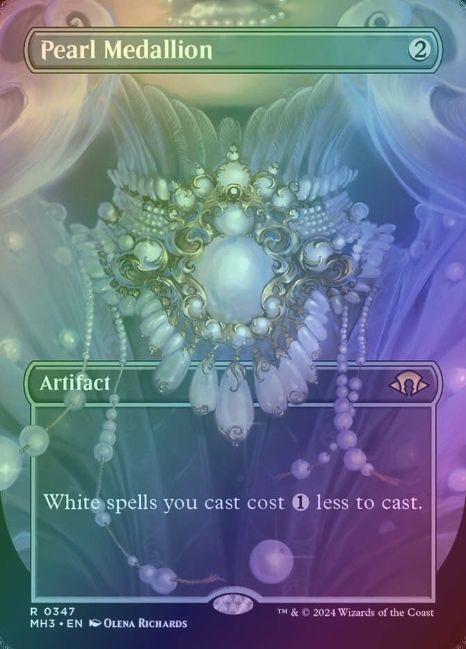 Pearl Medallion (MH3) (347) / Borderless / Foil