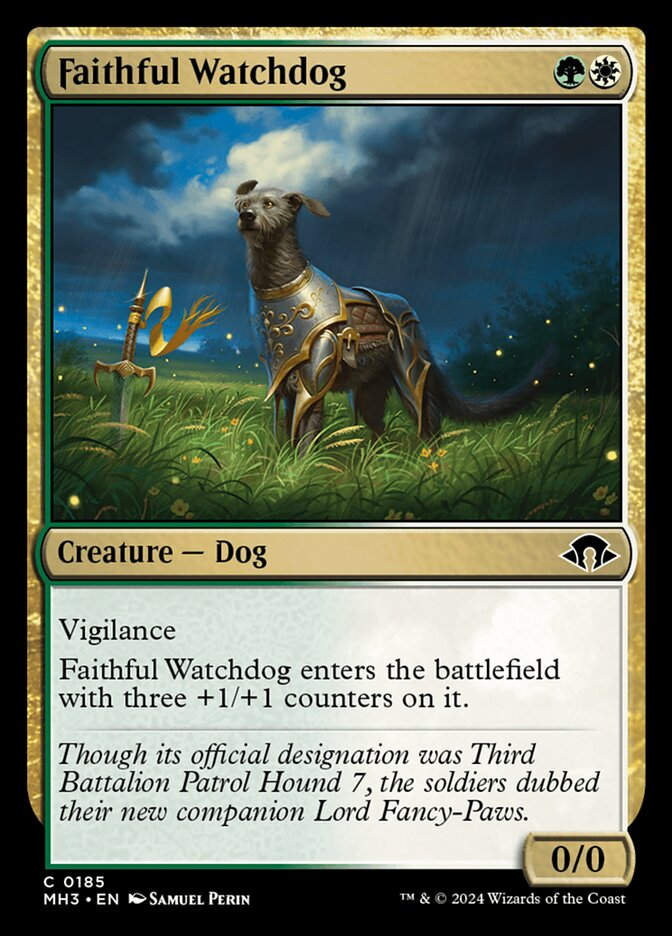 Faithful Watchdog (MH3) (185)