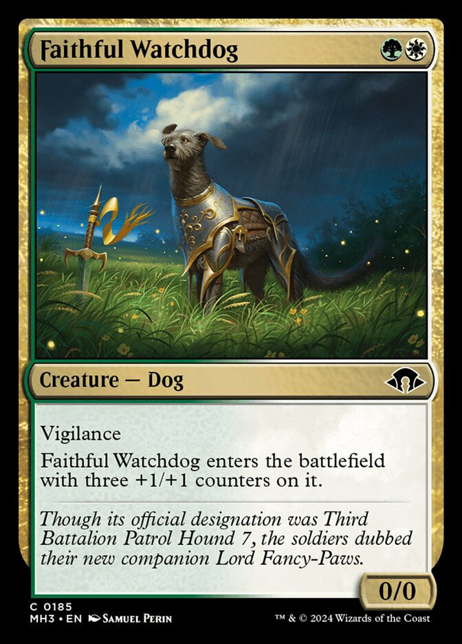 Faithful Watchdog (MH3) (185)