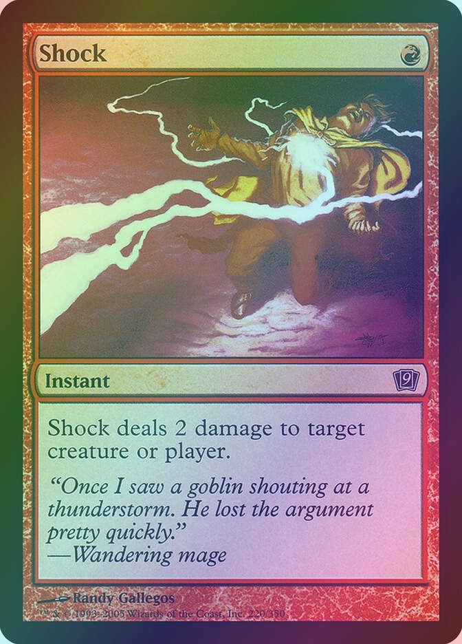 Shock (9ED) (220★) / Foil