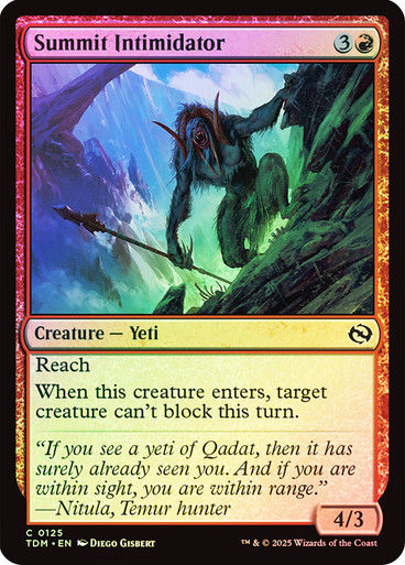 Summit Intimidator (TDM) (125) / Foil