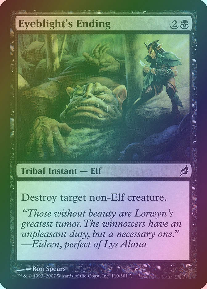 Eyeblight's Ending (LRW) (110) / Foil