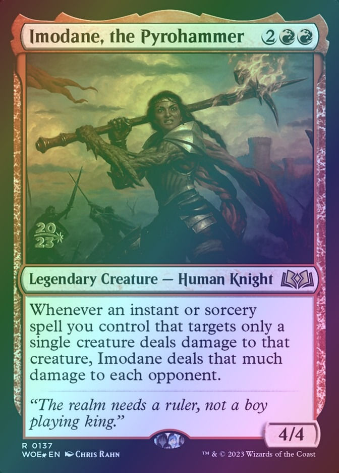 Imodane, the Pyrohammer (PWOE) (137s) / Foil
