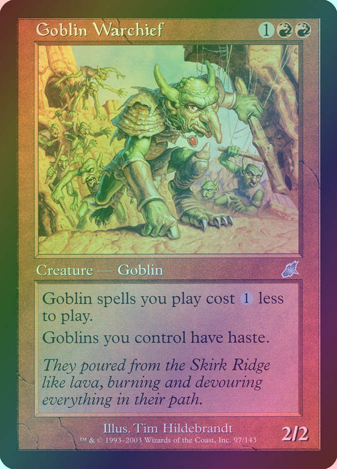 Goblin Warchief (SCG) (97) / Foil