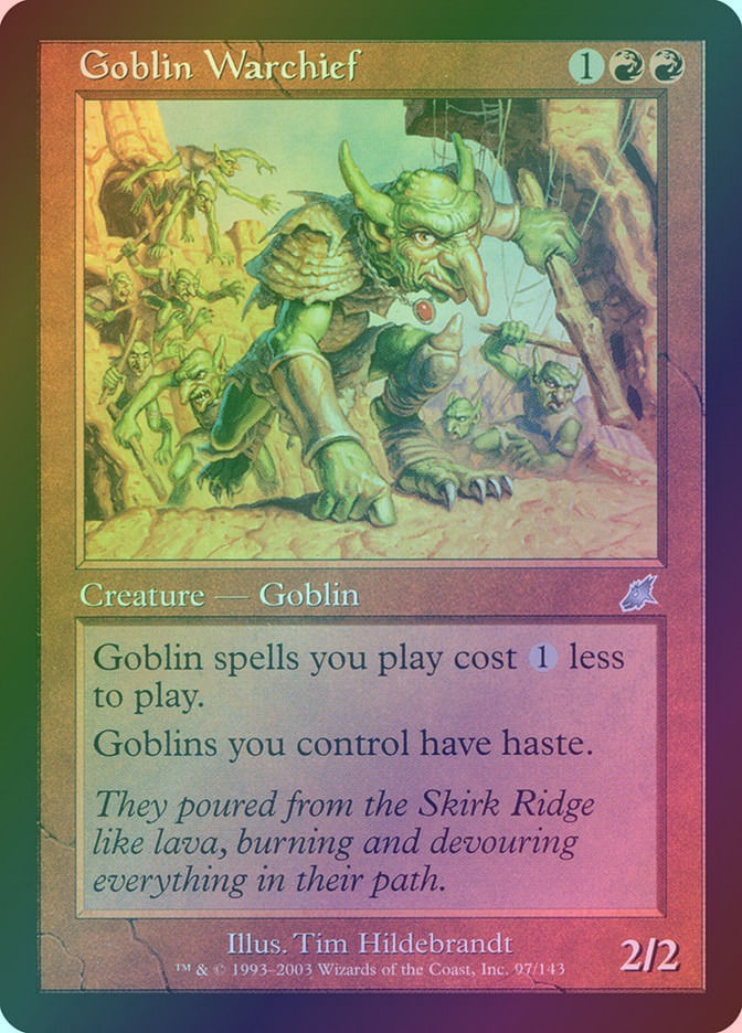 Goblin Warchief (SCG) (97) / Foil