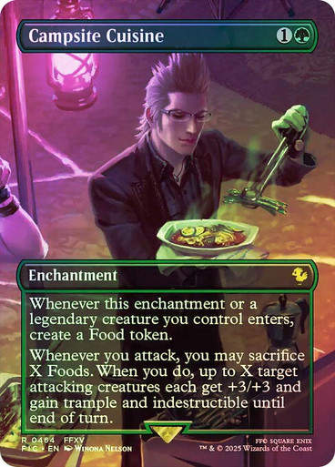 Campsite Cuisine (FIC) (464) / Borderless / Foil
