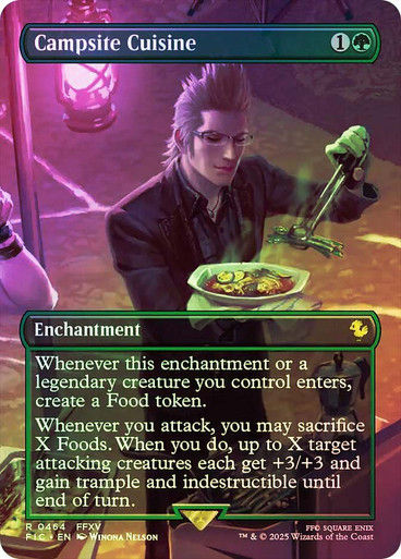 Campsite Cuisine (FIC) (464) / Borderless / Foil