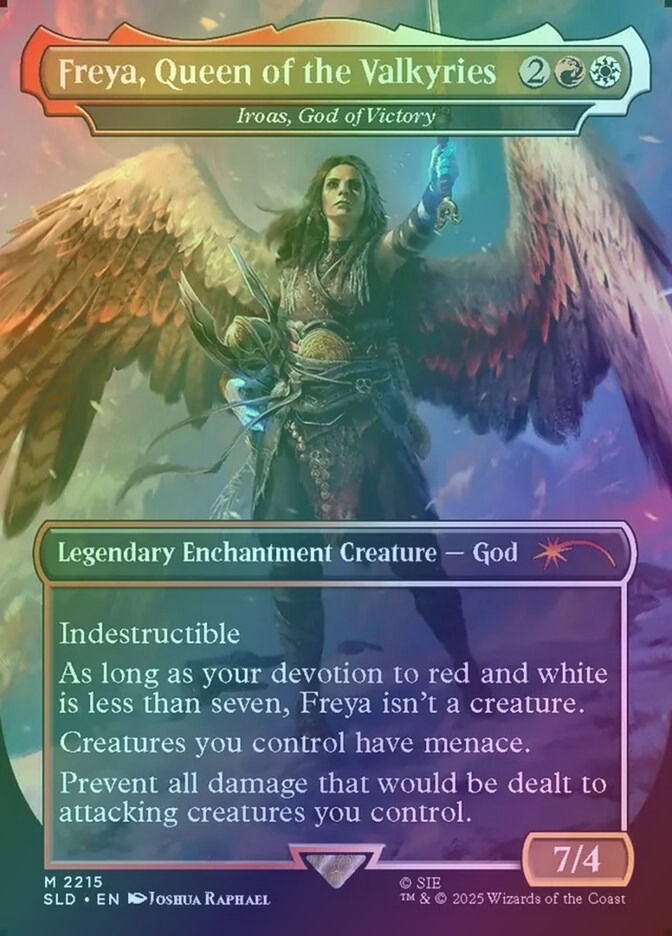 Iroas, God of Victory (SLD) (2215) / Borderless / Foil