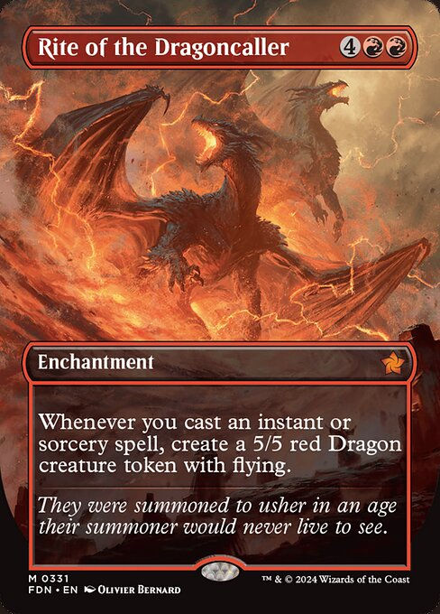 Rite of the Dragoncaller (FDN) (331) / Borderless