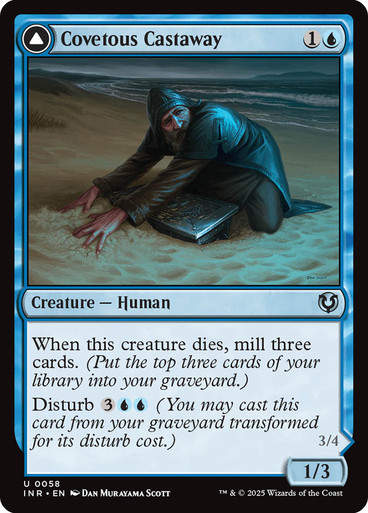 Covetous Castaway // Ghostly Castigator (INR) (58)